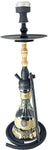 Amy Deluxe Traditional Hookah Large Size- Black and Wood