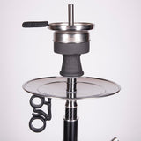 Amy Deluxe Carbonica Solid S Black Hookah